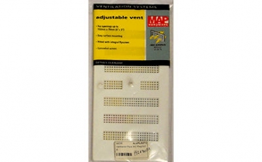 Ventilador Plástico Branco  192 mm x 90 mm